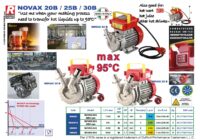 ΑΝΤΛΙΕΣ ΜΕΤΑΓΓΙΣΗΣ ROVER, NOVAX-B – ΑΝΟΞΕΙΔΩΤΕΣ 95°C
